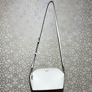 DKNY Elegant White Crossbody Bag